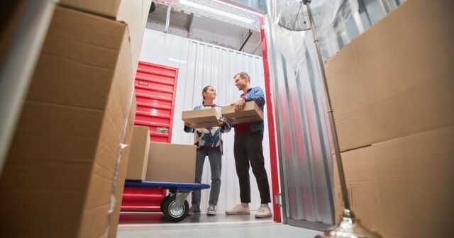 Business relocation services with secure document