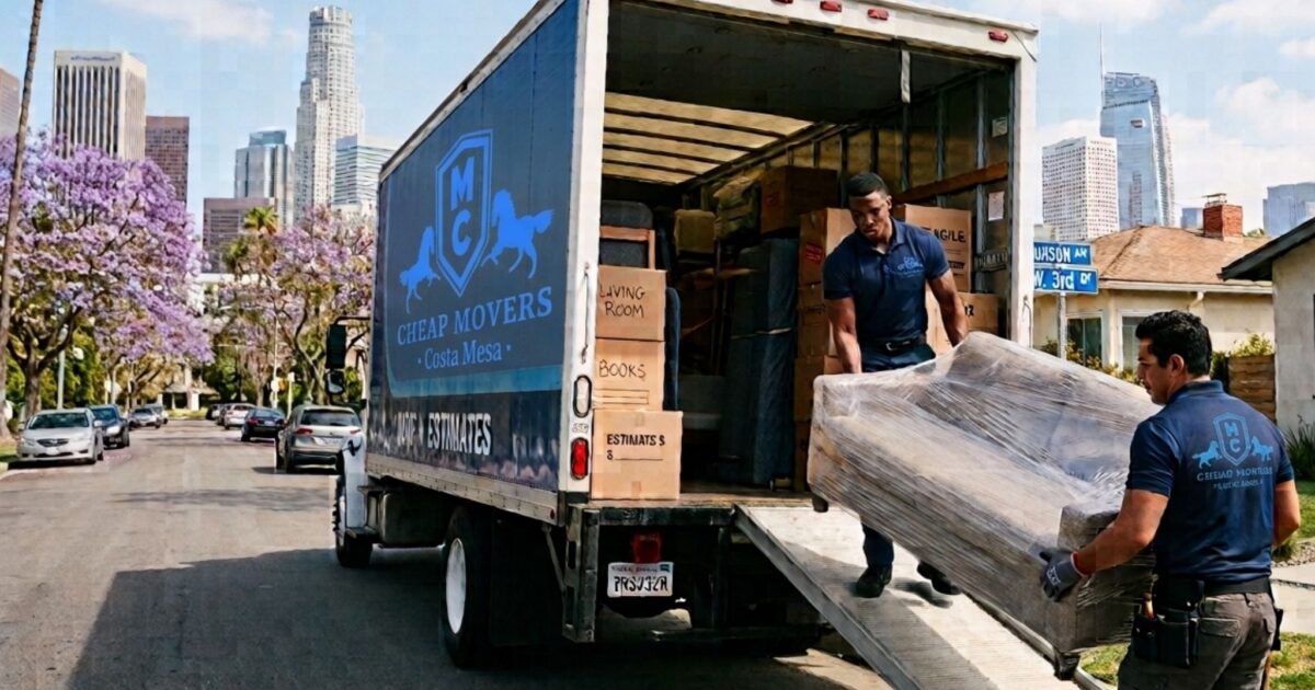 How Much Do Movers Cost in Costa Mesa in 2026?