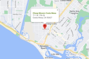 Costa Mesa Moving Company Address