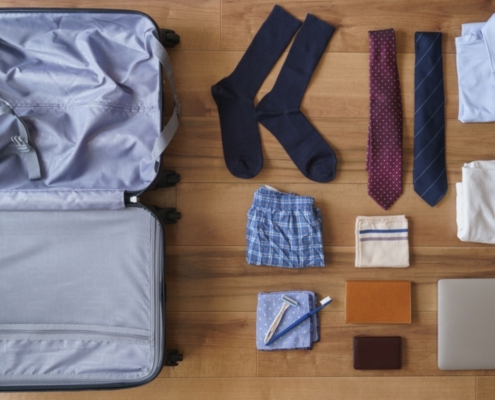 How to Pack Suits in Luggage?